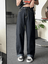 Dark Wash Boyfriend Jeans